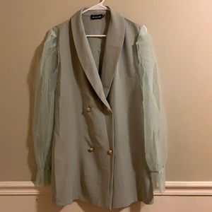 Pretty little thing Green Female Top Size:10